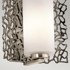 Kinkiet Silver Coral - 1 źródło światła - Pewter KL-SILVER-CORAL1