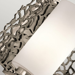 Kinkiet Silver Coral - 1 źródło światła - Pewter KL-SILVER-CORAL1