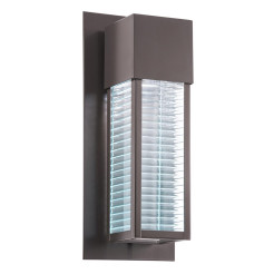 Latarnia naścienna Sorel - 1 źródło światła - Architektoniczny brąz KL-SOREL2-M-LED