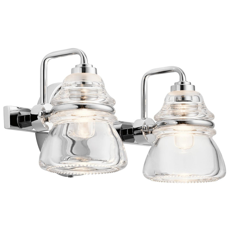 Kinkiet Talland - 2 źródła światła - Polerowany chrom KL-TALLAND2-PC-BATH