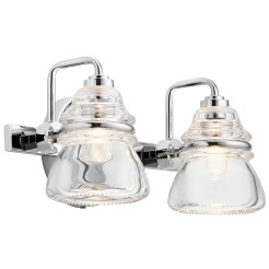 Kinkiet Talland - 2 źródła światła - Polerowany chrom KL-TALLAND2-PC-BATH