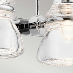 Kinkiet Talland - 2 źródła światła - Polerowany chrom KL-TALLAND2-PC-BATH