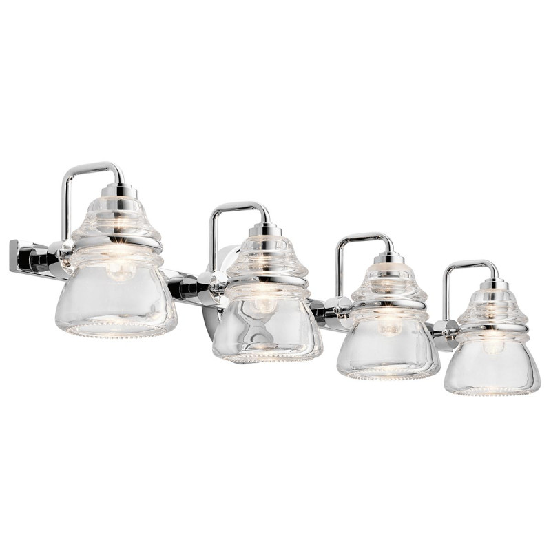 Kinkiet Talland - 4 źródła światła - Polerowany chrom KL-TALLAND4-PC-BATH