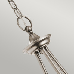 Żyrandol Waverly - 3 źródła światła - Pewter KL-WAVERLY3-CLP