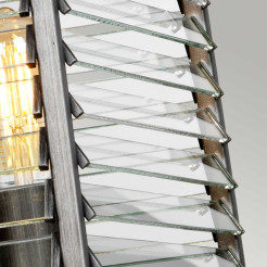 Lampa wisząca Louvre - 4 źródła światła - Szary LOUVRE-4P
