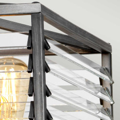 Lampa wisząca Louvre - 6 źródeł światła - Szary LOUVRE-6P