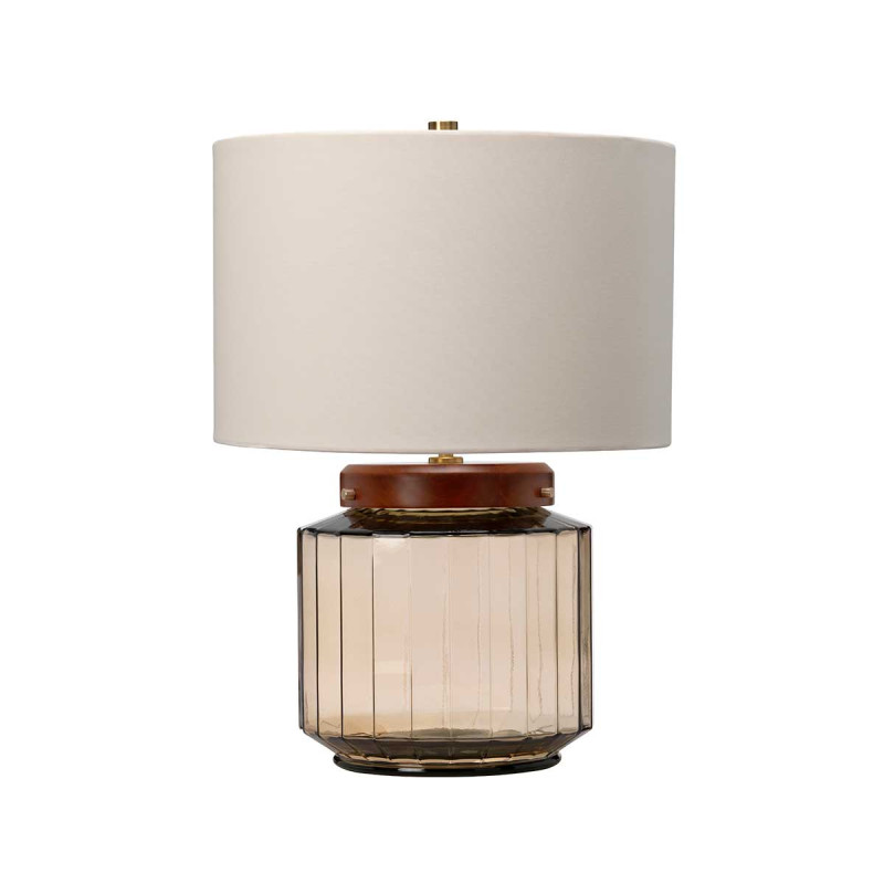 Lampa stołowa Luga - 1 źródło światła - Przydymiony LUGA-TL-SMOKE