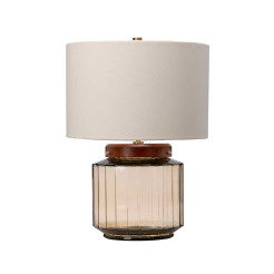 Lampa stołowa Luga - 1 źródło światła - Przydymiony LUGA-TL-SMOKE