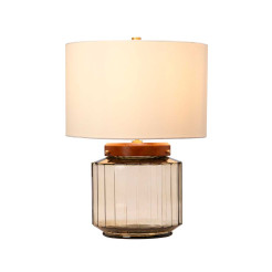 Lampa stołowa Luga - 1 źródło światła - Przydymiony LUGA-TL-SMOKE