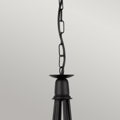Żyrandol Minster - 6 źródeł światła - Czarny MN6-BLACK