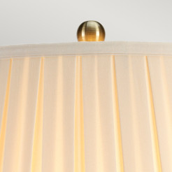 Duża lampa stołowa Morris - 1 źródło światła - Czarny, złoty MORRIS-TL-LARGE