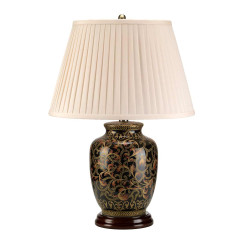 Mała lampa stołowa Morris - 1 źródło światła - Czarny, złoty MORRIS-TL-SMALL