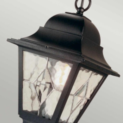Latarnia wisząca Norfolk NR9 - 1 źródło światła - Czarny NR9-BLK