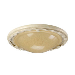 Plafon Olivia - 1 źródło światła - Kość słoniowa, złota patyna OV-F-IV-GOLD