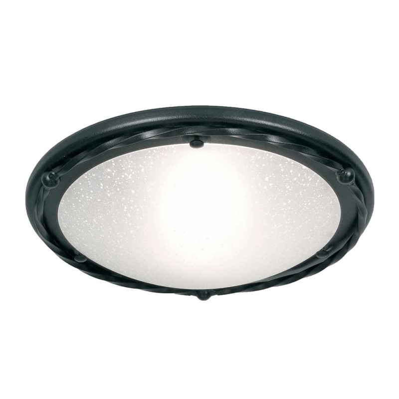 Plafon Pembroke - 1 źródło światła - Czarny PB-F-B-BLACK