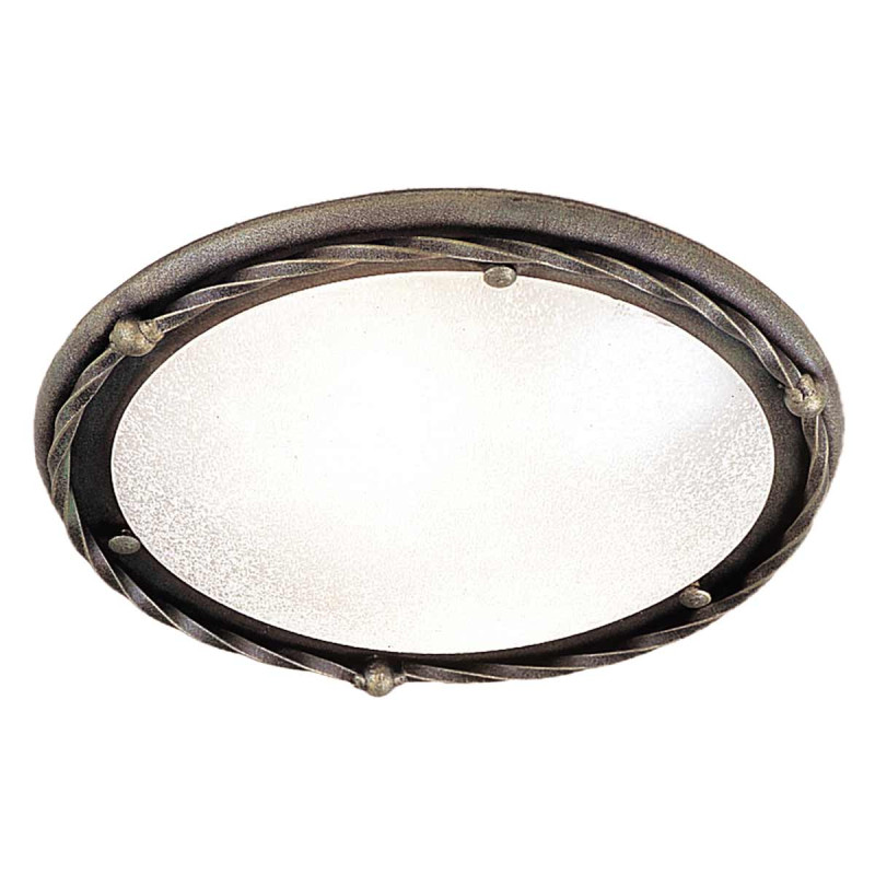 Plafon Pembroke - 1 źródło światła - Czarny, złoty PB-F-B-BLK-GOLD