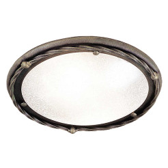 Plafon Pembroke - 1 źródło światła - Czarny, złoty PB-F-B-BLK-GOLD