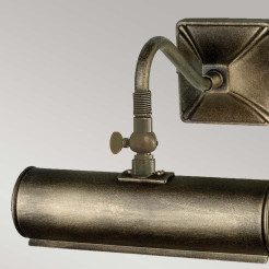 Mała obrazówka Picture Light - 1 źródło światła - Czarny, złoty PL1-10-BLK-GOLD