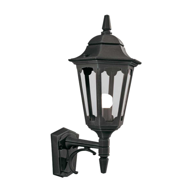 Latarnia naścienna Parish PR1 - 1 źródło światła - Czarny PR1-BLACK