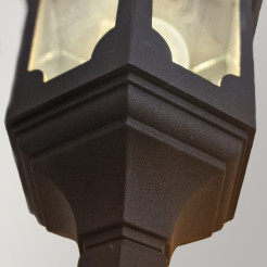 Latarnia naścienna Parish PR1 - 1 źródło światła - Czarny PR1-BLACK