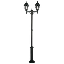 Latarnia uliczna Parish PR8 - 2 źródła światła - Czarny PR8-BLACK