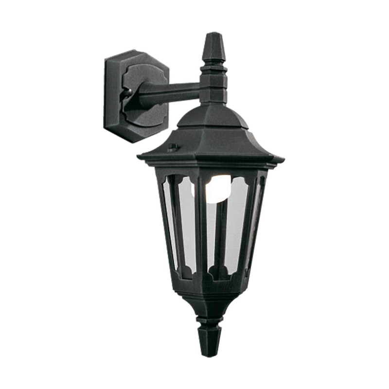 Mała latarnia naścienna Parish Mini PRM2 - 1 źródło światła - Czarny PRM2-BLACK