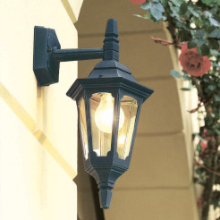 Mała latarnia naścienna Parish Mini PRM2 - 1 źródło światła - Czarny PRM2-BLACK