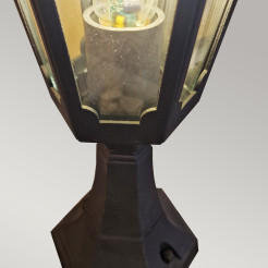 Mała latarnia cokołowa Parish Mini PRM4 - 1 źródło światła - Czarny PRM4-BLACK