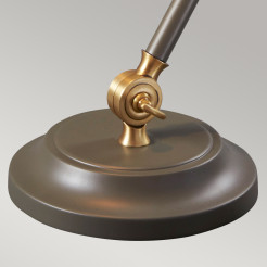 Mała lampa stołowa Provence Element - 1 źródło światła - Ciemnoszary, postarzany mosiądz PV-ELEMENT-GAB