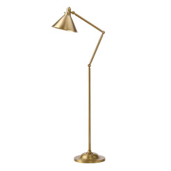 Lampa podłogowa Provence - 1 źródło światła - Postarzany mosiądz PV-FL-AB