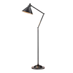 Lampa podłogowa Provence - 1 źródło światła - Postarzany brąz PV-FL-OB