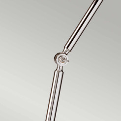 Lampa podłogowa Provence - 1 źródło światła - Polerowany nikiel PV-FL-PN