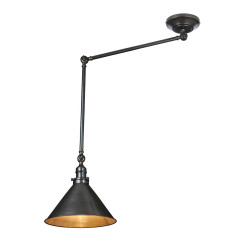 Kinkiet / Lampa wisząca Provence - 1 źródło światła - Postarzany brąz PV-GWP-OB