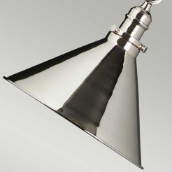 Kinkiet / Lampa wisząca Provence - 1 źródło światła - Polerowany nikiel PV-GWP-PN