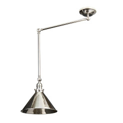 Kinkiet / Lampa wisząca Provence - 1 źródło światła - Polerowany nikiel PV-GWP-PN