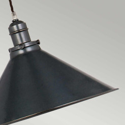 Lampa wisząca z obciążnikiem Provence - 1 źródło światła - Postarzany brąz PV-P-OB