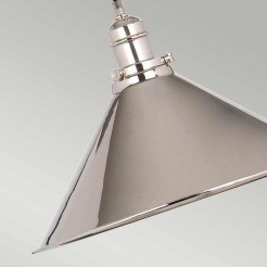 Lampa wisząca z obciążnikiem Provence - 1 źródło światła - Polerowany nikiel PV-P-PN