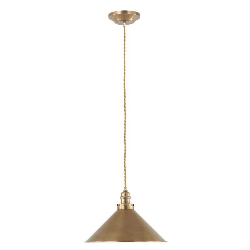 Lampa wisząca Provence - 1 źródło światła - Postarzany mosiądz PV-SP-AB