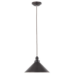 Lampa wisząca Provence - 1 źródło światła - Postarzany brąz PV-SP-OB
