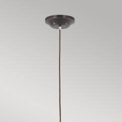 Lampa wisząca Provence - 1 źródło światła - Postarzany brąz PV-SP-OB