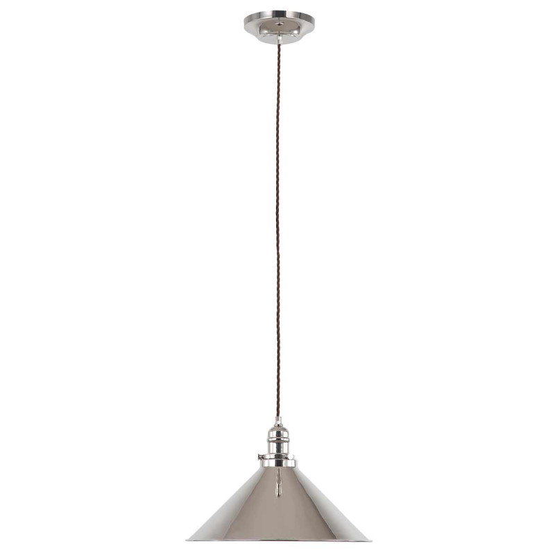 Lampa wisząca Provence - 1 źródło światła - Polerowany nikiel PV-SP-PN