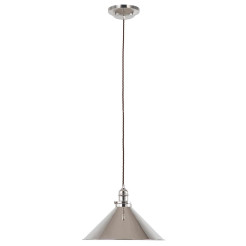 Lampa wisząca Provence - 1 źródło światła - Polerowany nikiel PV-SP-PN