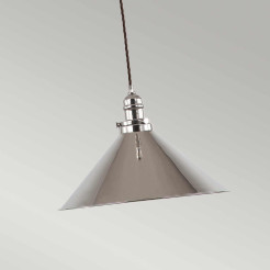 Lampa wisząca Provence - 1 źródło światła - Polerowany nikiel PV-SP-PN