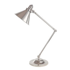 Lampa stołowa Provence - 1 źródło światła - Polerowany nikiel PV-TL-PN