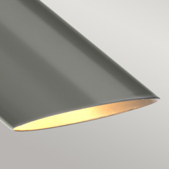 Lampa stołowa Quinto - 1 źródło światła - Ciemnoszary, polerowany nikiel QUINTO-TL-GPN