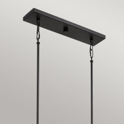 Lampa wyspowa Bismarck - 5 źródeł światła - Czarny QZ-BISMARCK-ISLE-EK