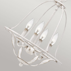 Lampa wisząca Bradbury - 4 źródła światła - Antyczna biel QZ-BRADBURY-4P-AWH