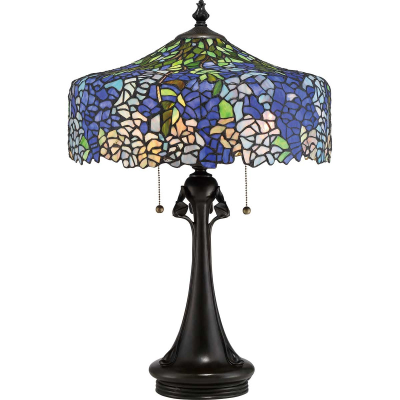 Lampa stołowa Cobalt - 3 źródła światła - Vintage brąz QZ-COBALT-TL