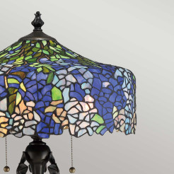 Lampa stołowa Cobalt - 3 źródła światła - Vintage brąz QZ-COBALT-TL