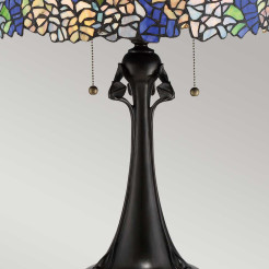 Lampa stołowa Cobalt - 3 źródła światła - Vintage brąz QZ-COBALT-TL
